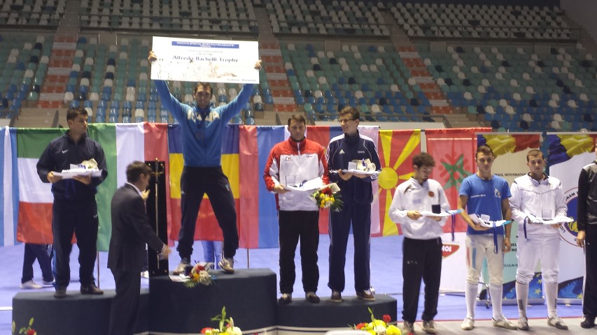 FOTO / Ana Maria Brânză și Edoardo Munzone au câștigat Trofeul “Alfredo Bachelli” la spadă