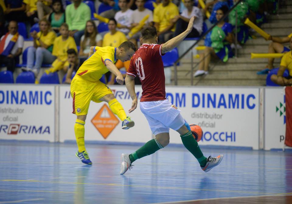 România - Ungaria 2-2, în manșa tur din barajul pentru Euro 2016 la futsal / GALERIE FOTO