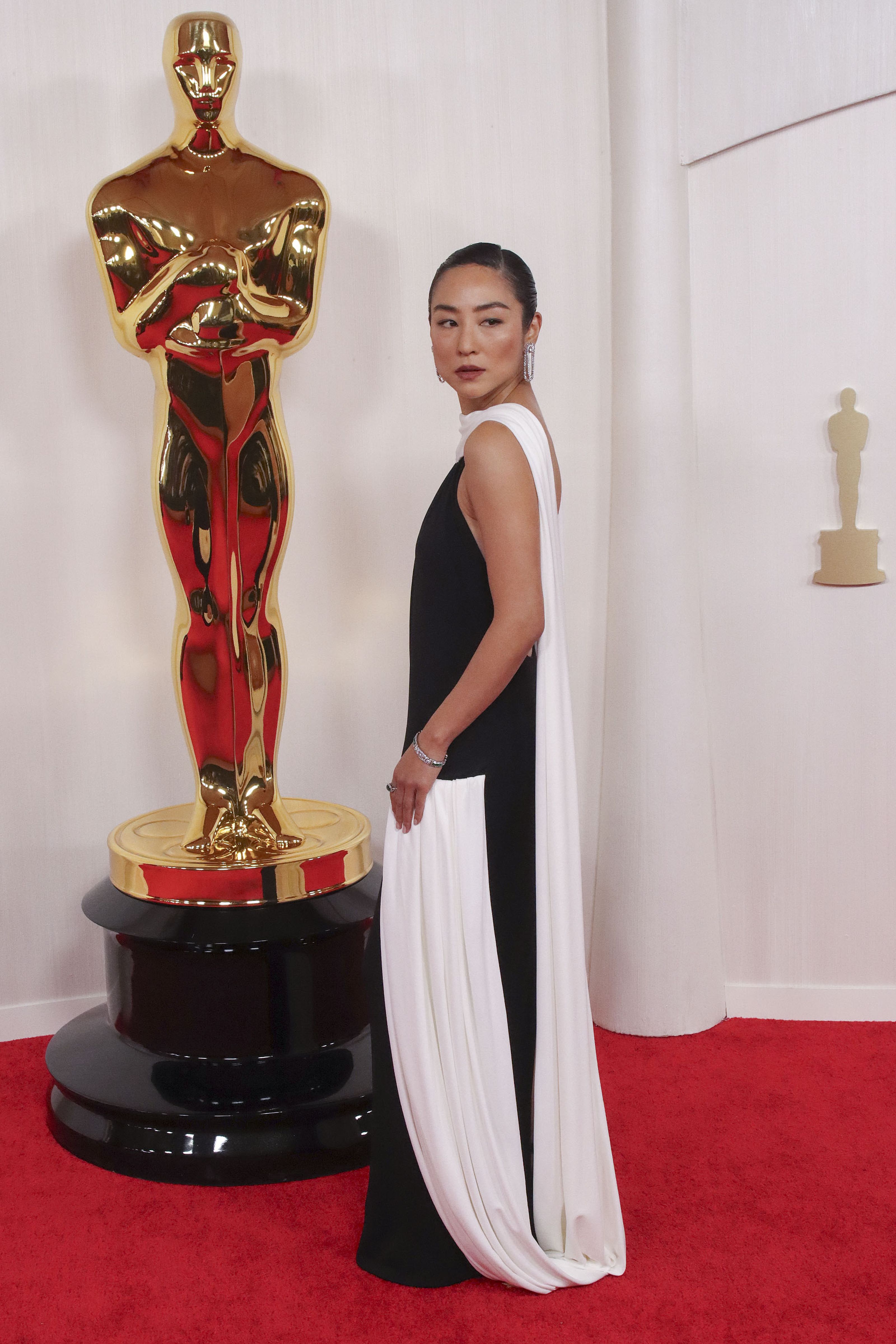 Vedete pe covorul roșu la Premiile Oscar 2024. Ce ținute au ales celebritățile