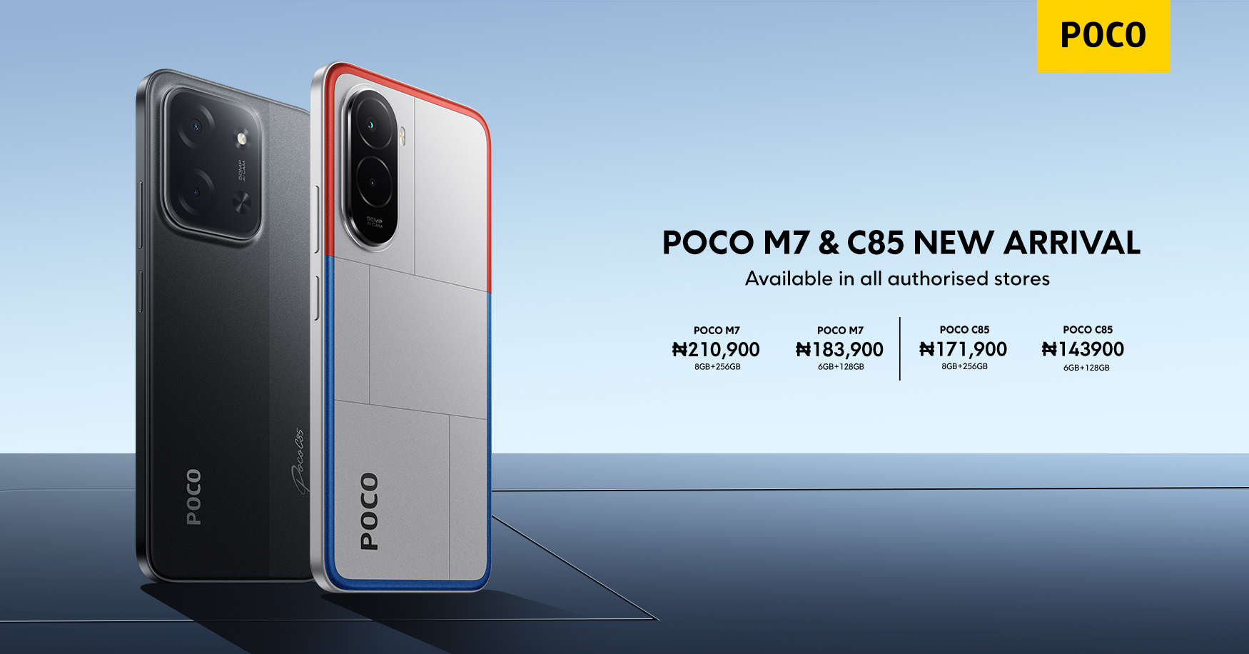 POCO M7 & POCO C85 launch in Nigeria: Power meets performance