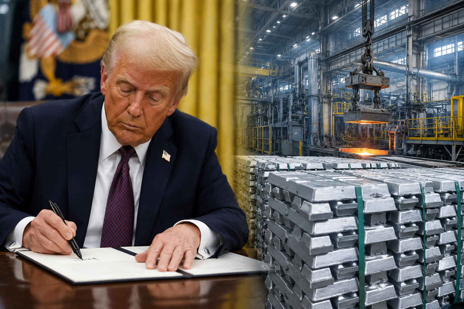 Trump unveils incentives to revive U.S. smelting, putting Africa's largest aluminum exporters under fresh pressure