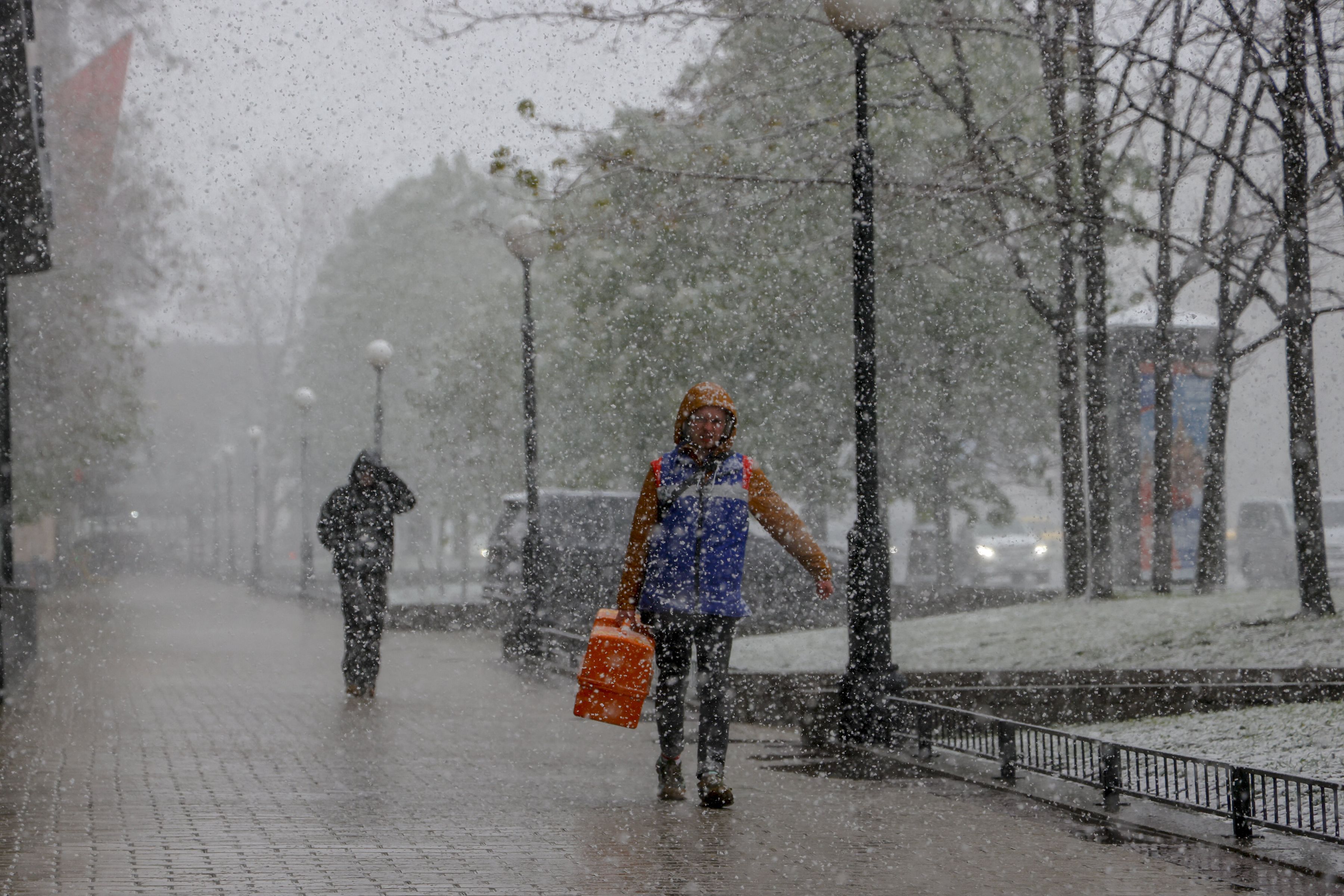 La Moscova a nins puternic și se înregistrează cele mai scăzute temperaturi din ultimii 25 de ani