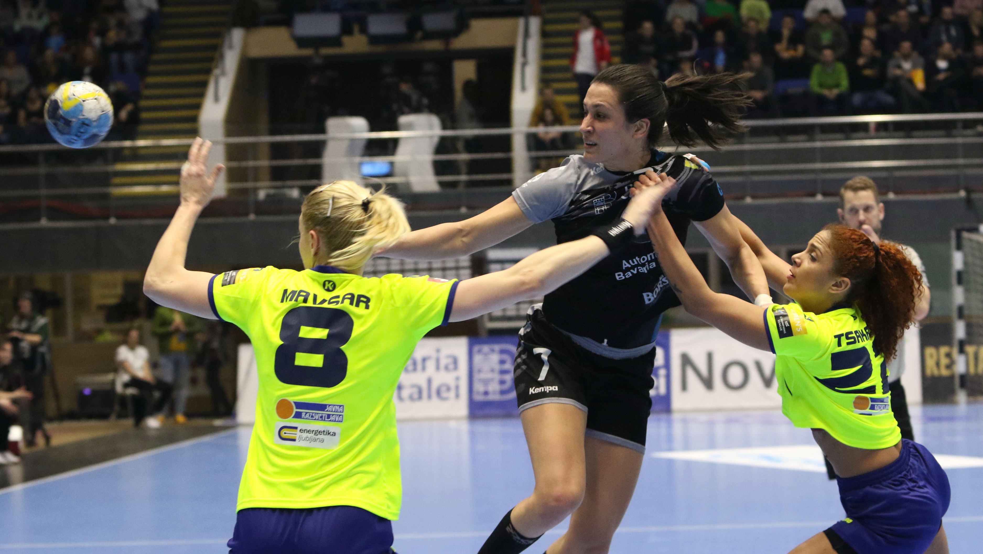 CSM București - Krim Ljubljana, 32-26, în grupele principale ale Ligii Campionilor. Pas mare spre sferturi