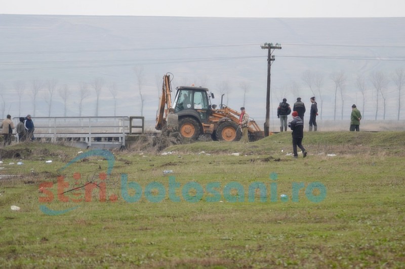 Inundații în județul Botoșani. Zeci de bătrâni sunt izolați din cauza apelor