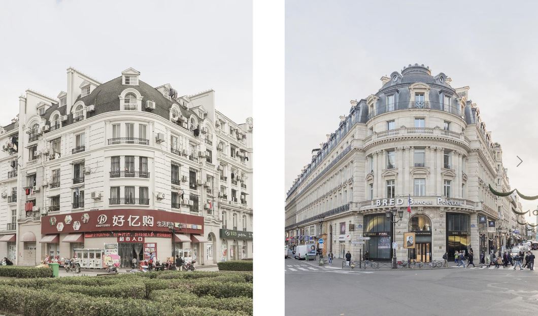 GALERIE FOTO| Franța sau China? Falsul Paris dintr-o suburbie a orașului Hangzhou