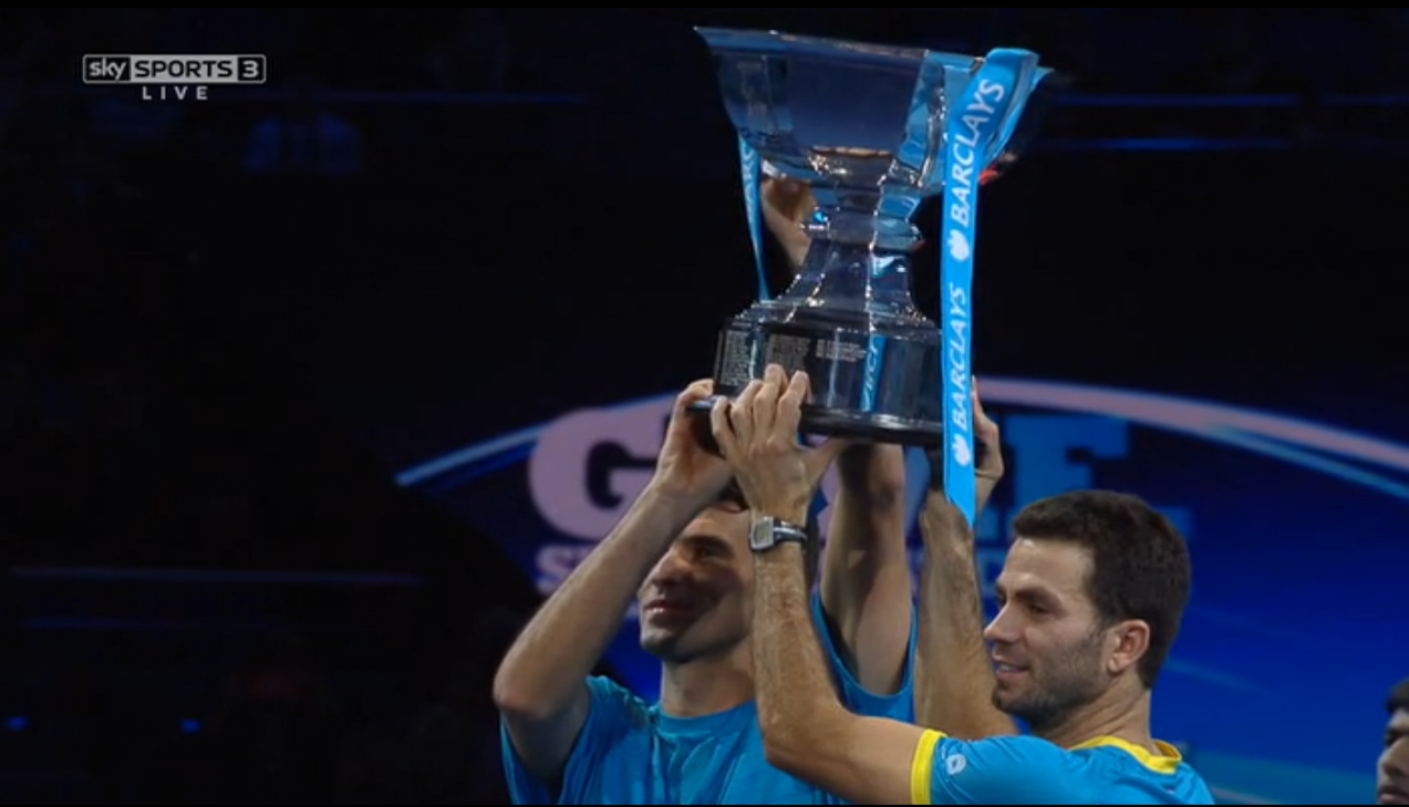 Tecău și Rojer și-au adjudecat Turneul Campionilor, după ce au învins perechea Mergea/ Bopanna. ^Horia e nr. 1 mondial la dublu / FOTO