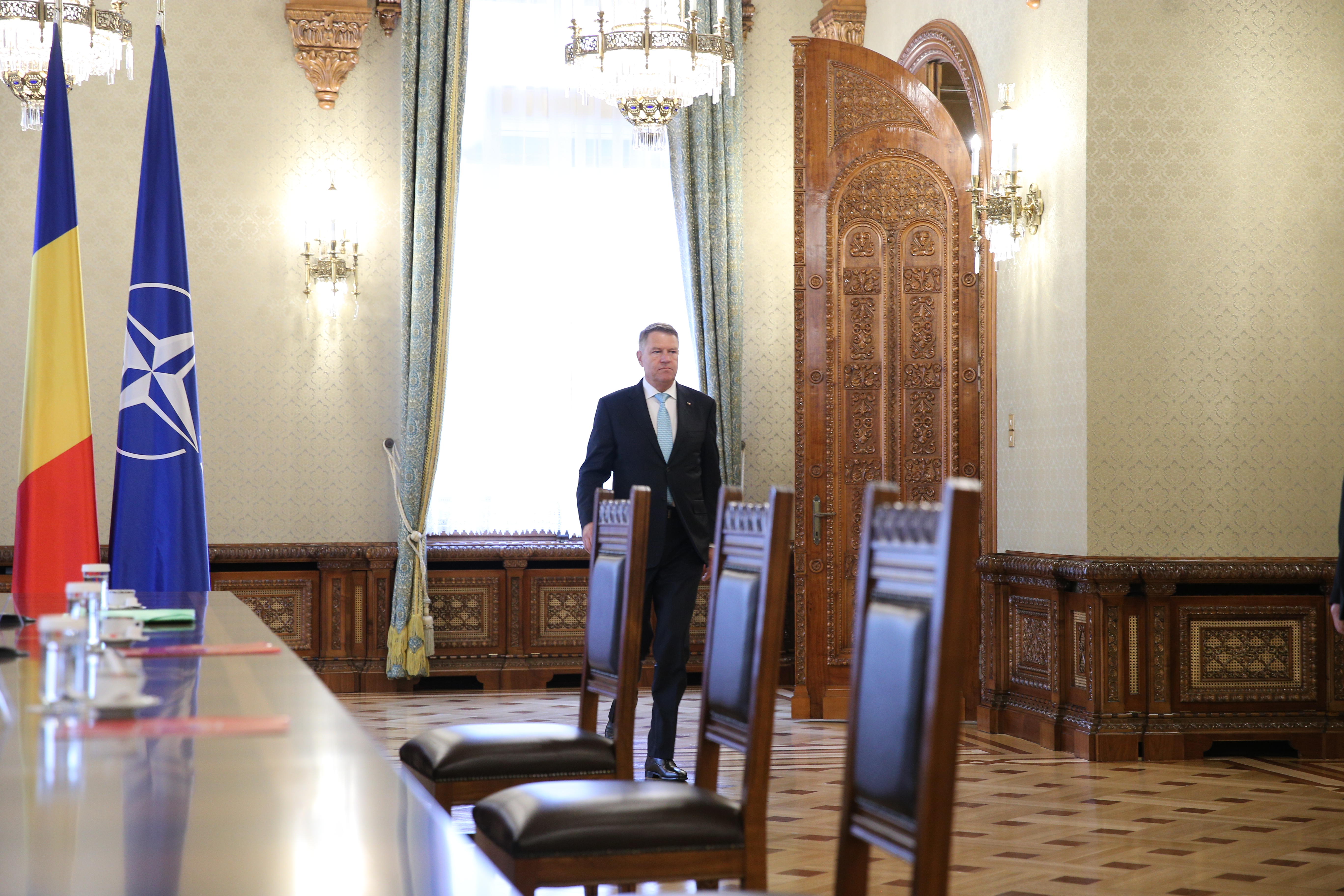 VIDEO | Consultarea preşedintelui cu PSD s-a încheiat. Iohannis: "Românii sunt îngrijorați, se tem că PSD va subjuga politic justiția"
