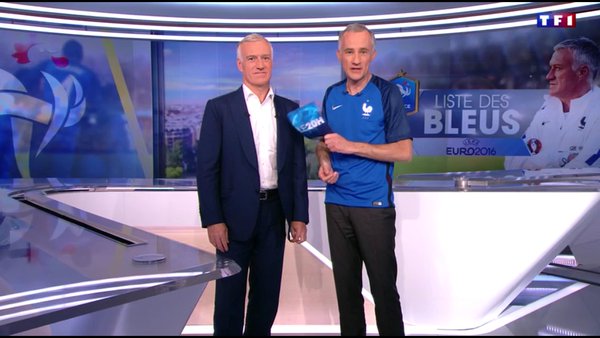 Didier Deschamps a anunțat lotul Franței pentru Euro 2016, în direct la TV. Am scăpat și de Ben Arfa | VIDEO