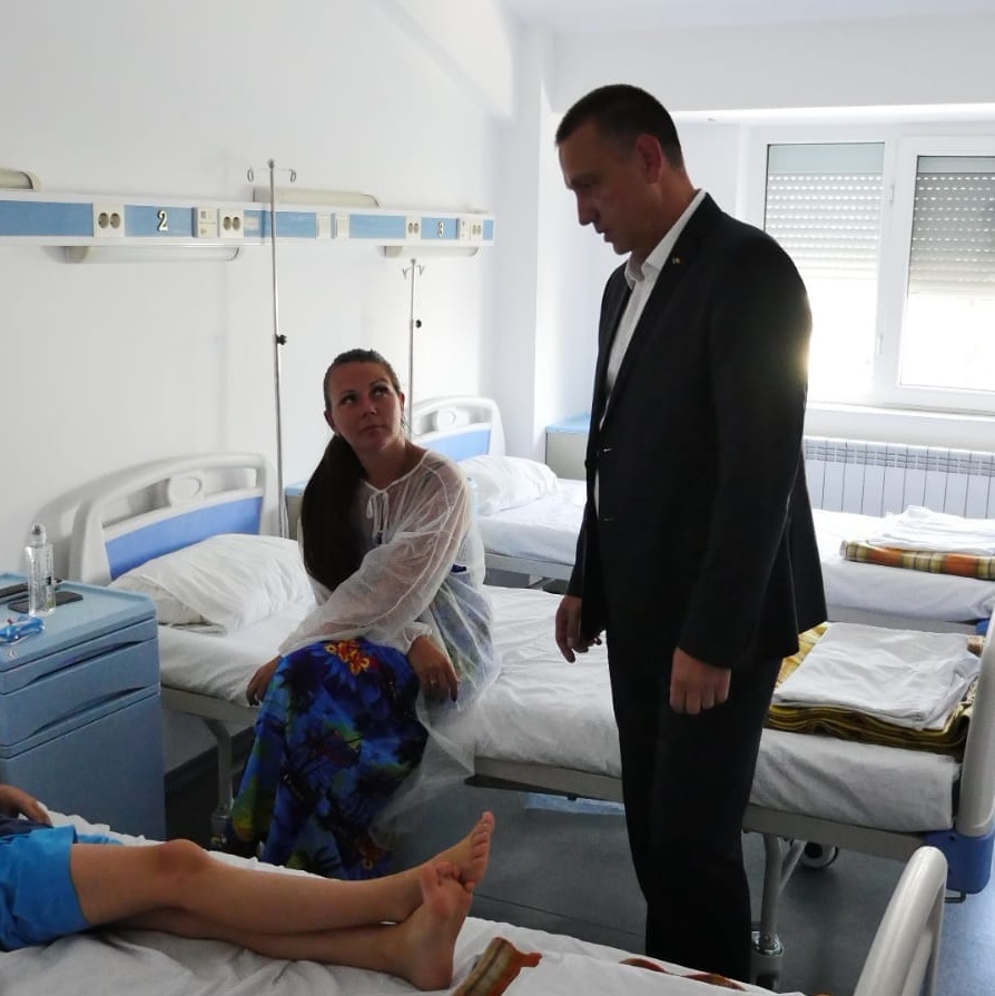 FOTO/ MApN investește peste 46 milioane lei într-un pavilion la Spitalul Militar Craiova. Au fost scoase la concurs 18 posturi pentru cadrele medicale