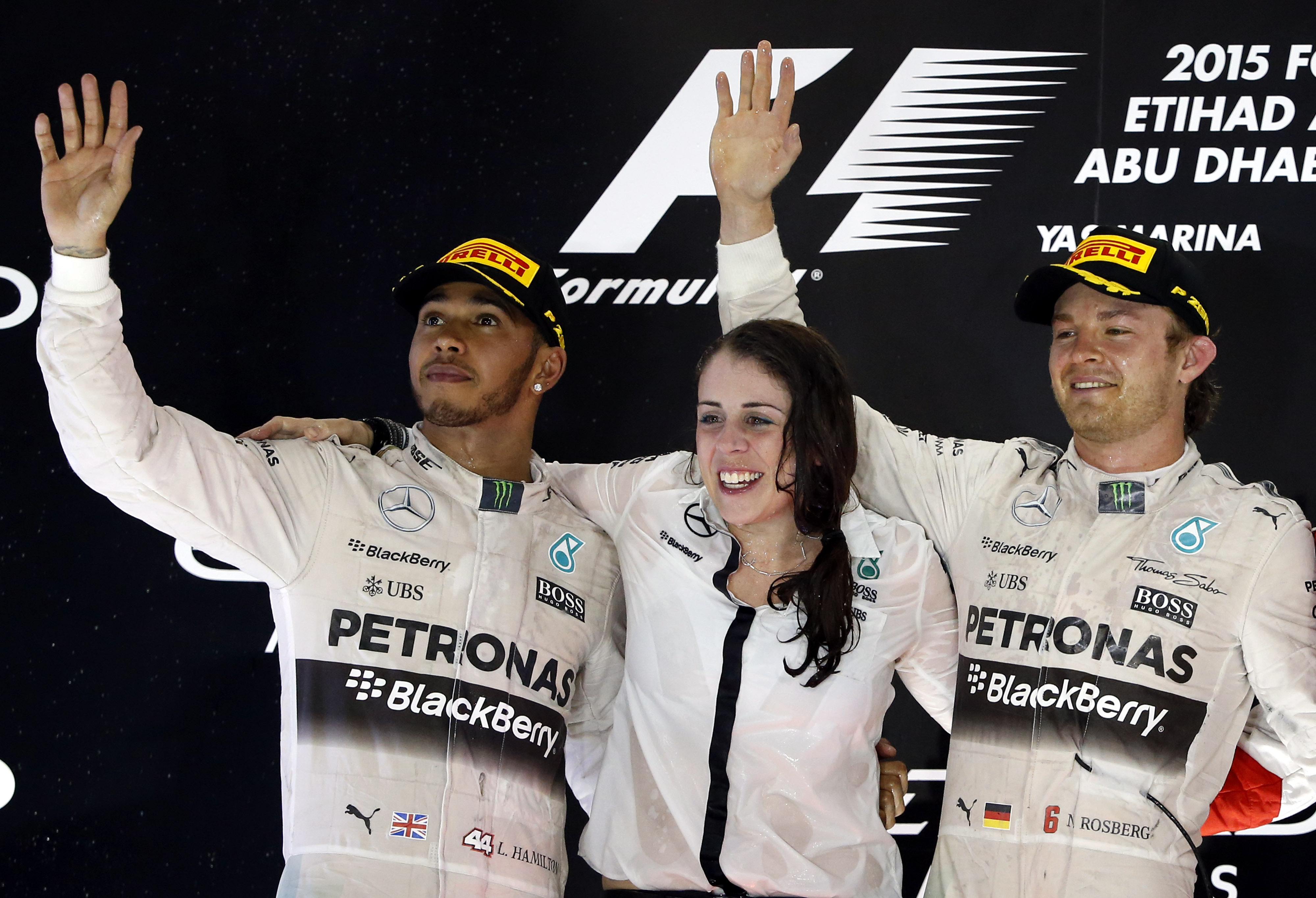 Nico Rosberg a câştigat Abu Dhabi Grand Prix, Lewis Hamilton al doilea / GALERIE FOTO