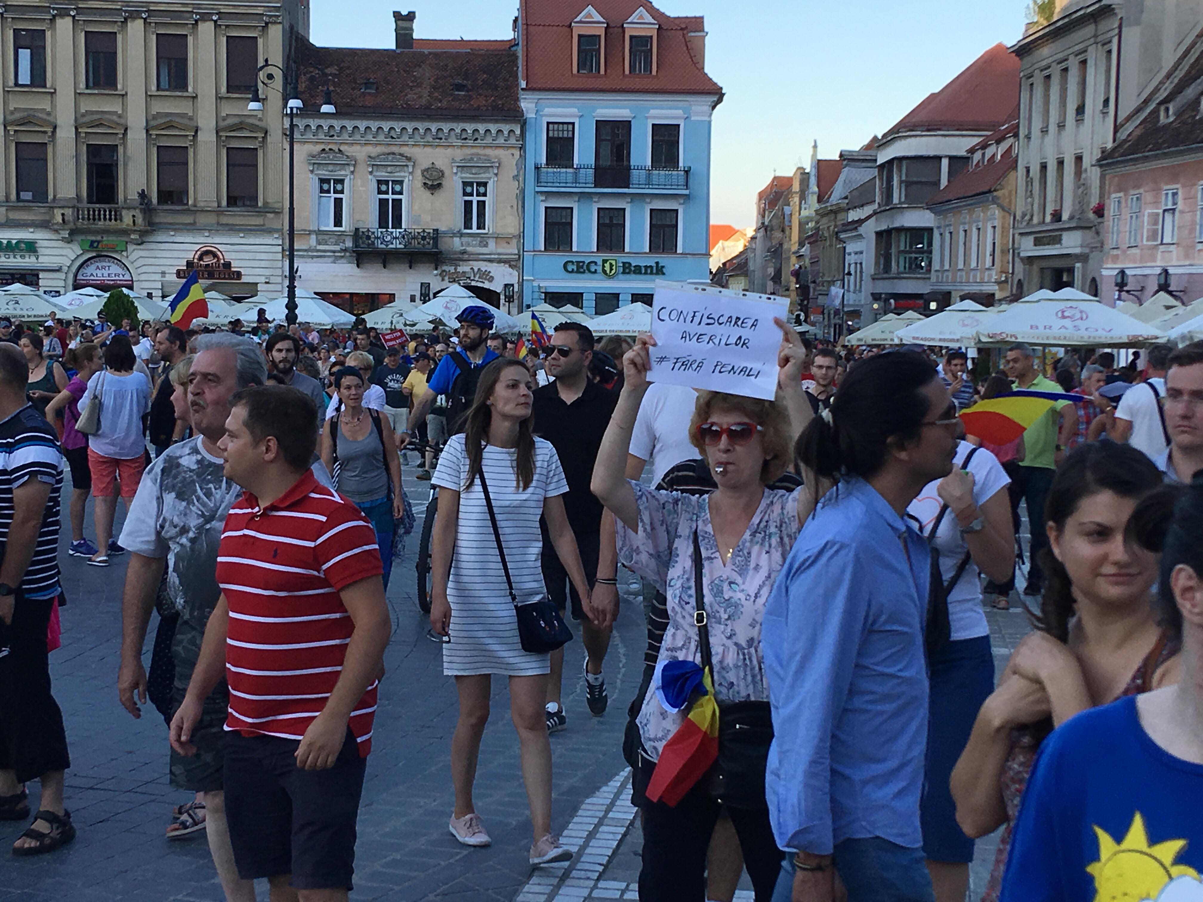 Manifestații de amploare pentru susținerea Mitingului Diasporei de la București în Sibiu, Braşov, Iaşi şi Bistriţa și Timișoara