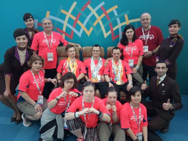 56 de medalii pentru delegația României la Jocurile Mondiale de Vară Special Olympics Abu Dhabi 2019
