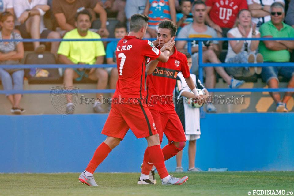 LIGA I: Viitorul - Dinamo 1-1. ^Răzvan Marin a deschis scorul, Patrick Petre a egalat. Gazdele au cerut două penalty-uri. Hagi: ”Au fost clare, 200%!”. A fost meciul copiilor de mari fotbaliști