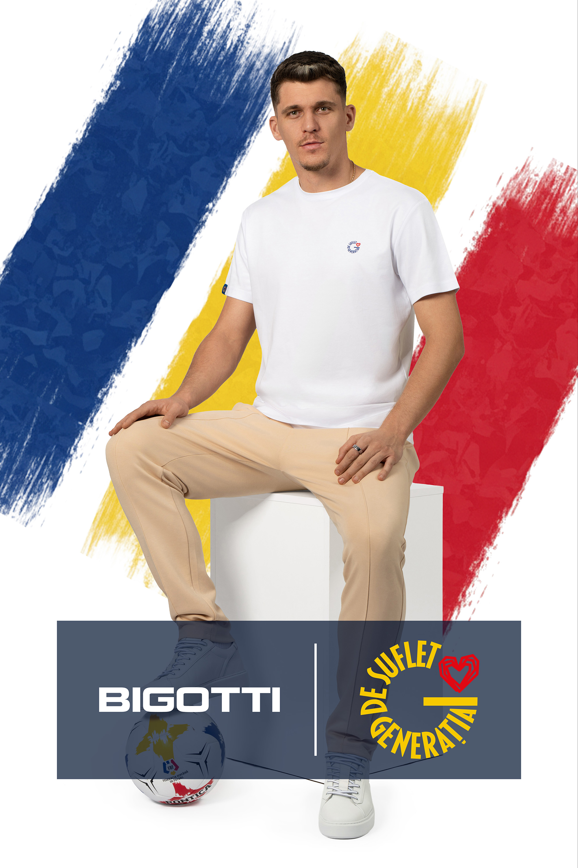 BIGOTTI și Federația Română de Fotbal lansează colecția dedicată „Generației de Suflet” - un omagiu adus românilor uniți de fotbal
