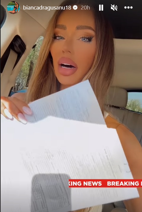Bianca Drăgușanu, oprită în trafic de polițiști și testată pentru substanțe interzise: „Am fost amendată”. Ce spune despre Dorian Popa