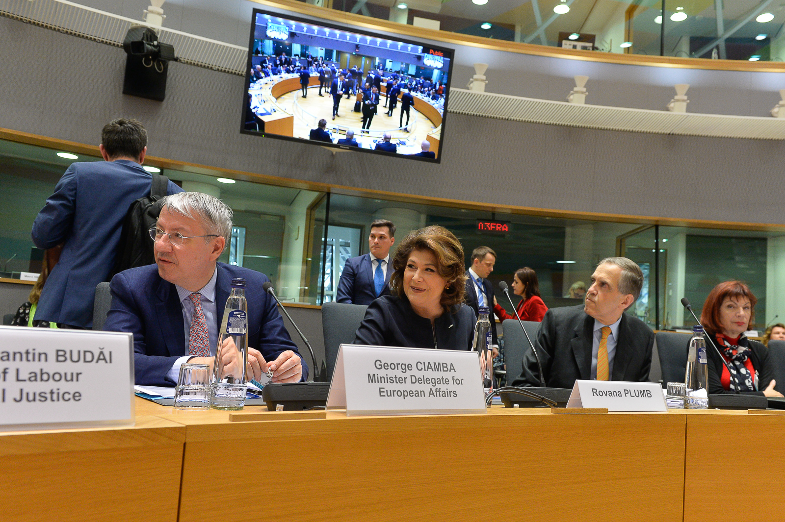 UPDATE. Premierul Viorica Dăncilă, discuţii cu oficialii europeni, la Bruxelles