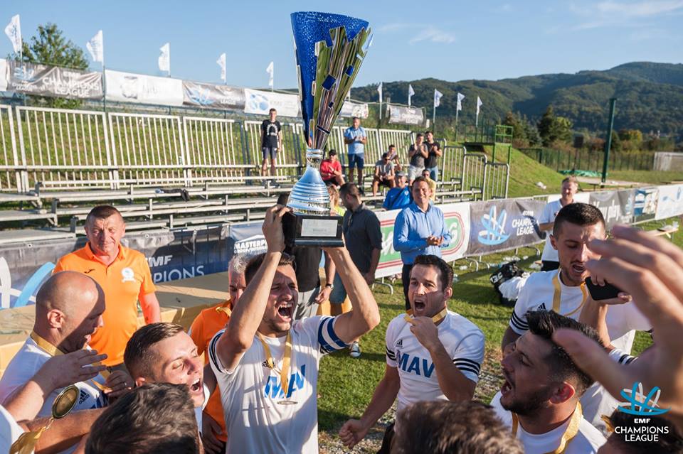 MAV Sports Timișoara a cucerit Liga Campionilor la minifotbal. Palidă consolare, după ce la fotbal în 11 am ajuns în lumea a treia / VIDEO
