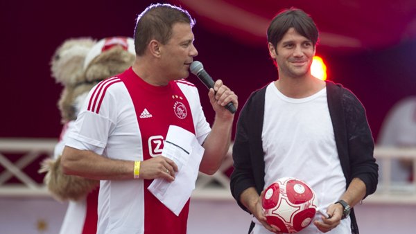 Cristi Chivu a fost primit ca un idol la sărbătoarea celor de la Ajax / GALERIE FOTO