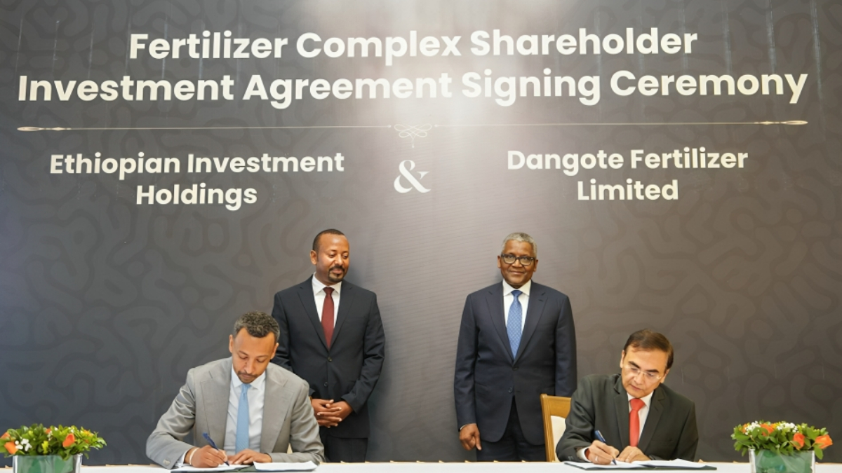 The $2.5 billion project will produce up to 3 million metric tons annually, ranking among the largest globally. [X/formerly Twitter/@PMEthiopia]
