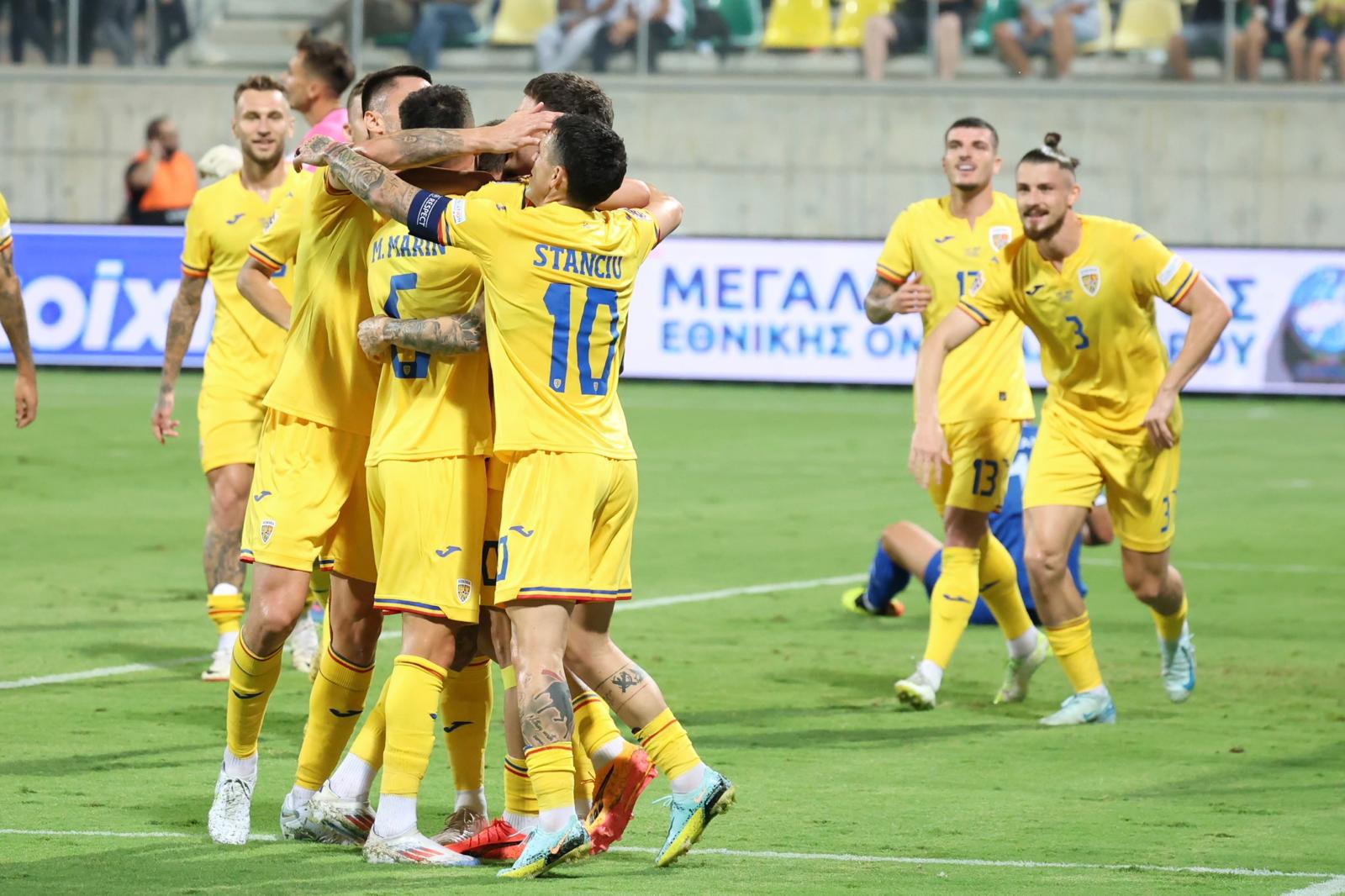 România a câștigat în Cipru cu 3-0 și este lider în Liga Națiunilor cu punctaj maxim