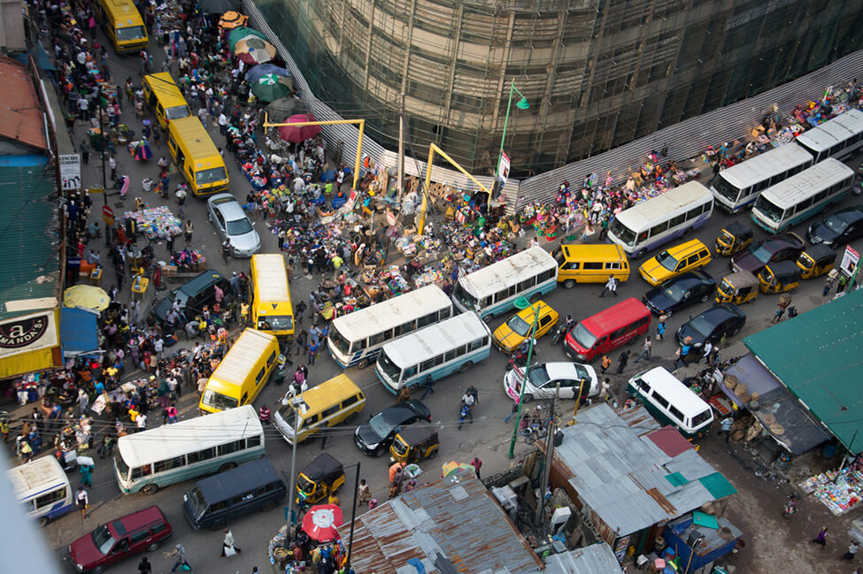 Top 5 African cities that spend the most time in traffic in mid-2025