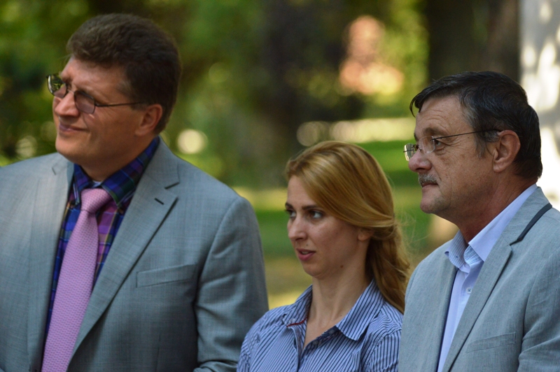 FOTO / Campionii României l-au omagiat pe George Gh. Bibescu, primul nostru reprezentant la CIO