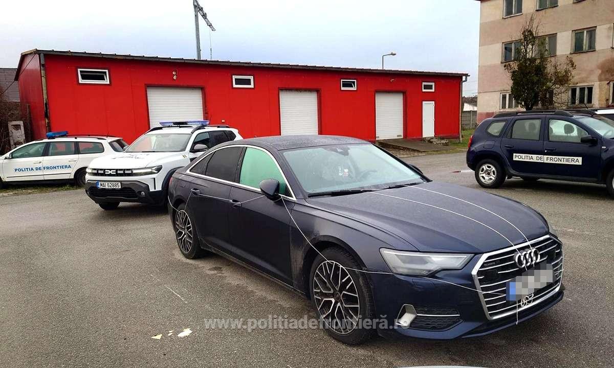 Un Audi de 70.000 de euro, căutat în Polonia, a fost găsit de polițiști în Portul Constanța. Urma să fie trimis în Georgia