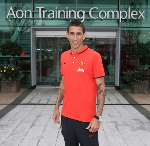 GALERIE FOTO / Di Maria, OFICIAL la Manchester United. A devenit cel mai scump transfer din Anglia!