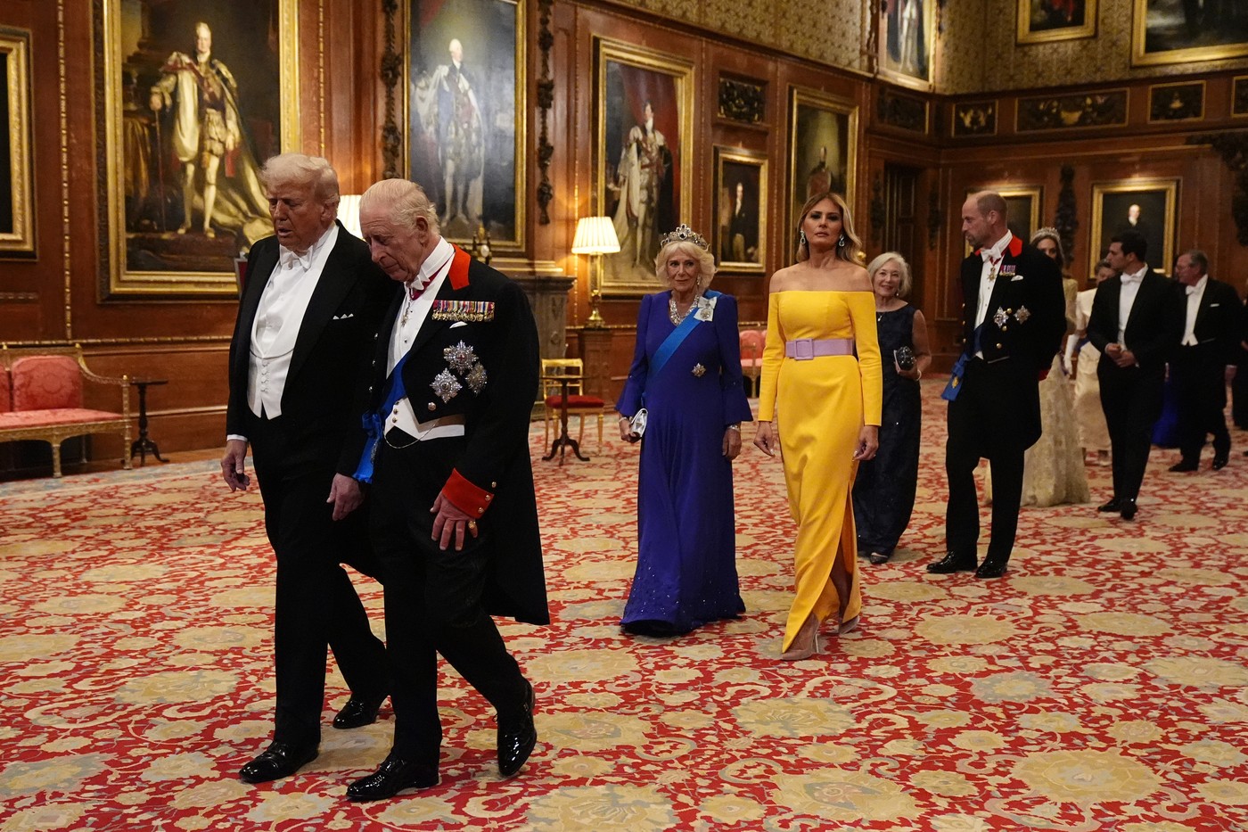 Gafa pe care Donald Trump a făcut-o la întâlnirea cu Kate Middleton. Moment stânjenitor pentru soția sa, Melania