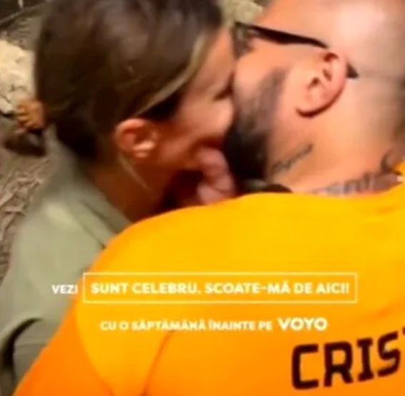Adevărul despre sărutul dintre Ruxi și Cristi Mitrea de la „Sunt celebru, scoate-mă de aici!”: „Noi doi eram în tensiune foarte mare”