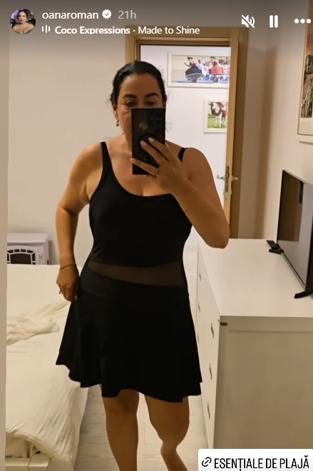 Cum arată Oana Roman în costum de baie, la plajă, după ce a slăbit 10 kilograme. „E o stare de grație, de împăcare și bucurie”