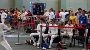 GALERIE FOTO / Trăirile sportivelor din România în preliminariile probei de spadă feminin individual