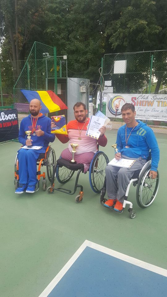 România are un nou campion la tenis în scaun rulant. Filișan - tare și în țară, nu doar afară! / GALERIE FOTO