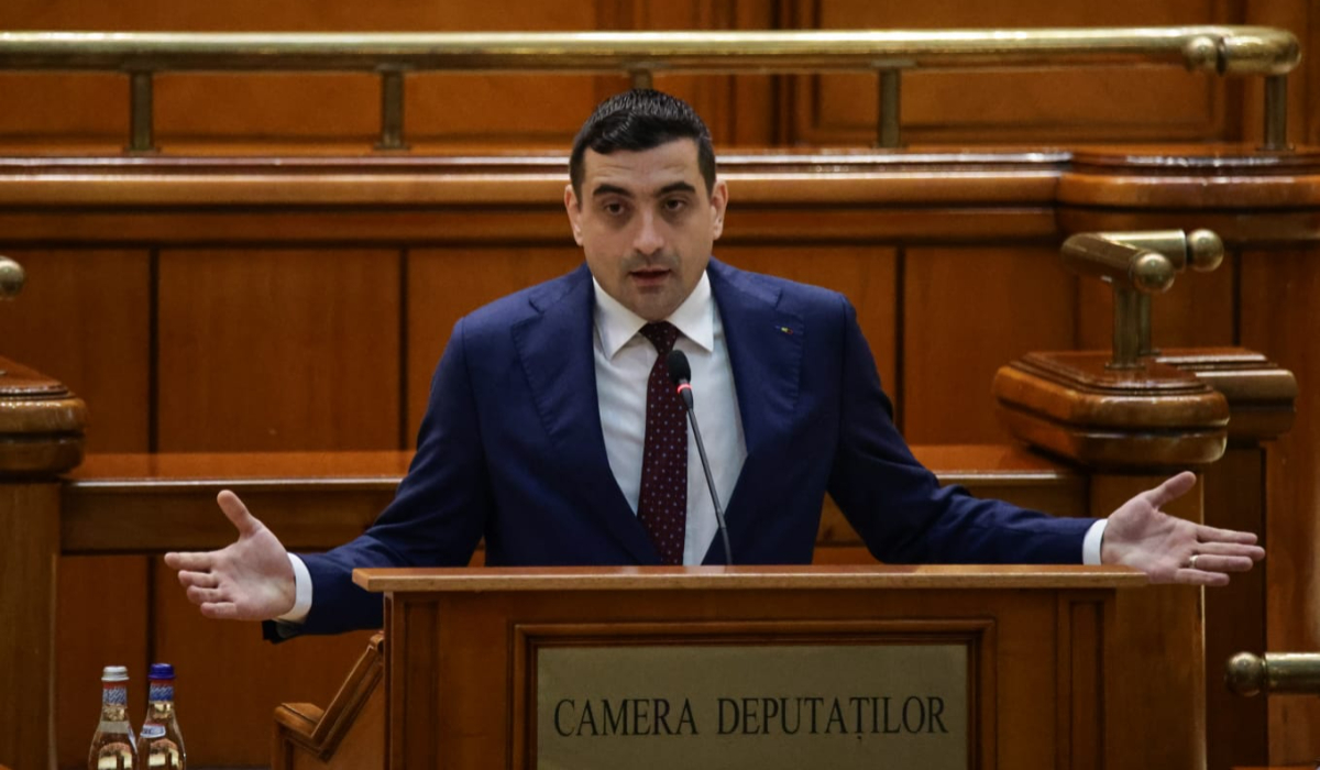 George Simion a anunțat, înaintea votului moțiunii de cenzură, că AUR e pregătit să își asume o viitoare guvernare: „Ne asumăm viitorul acestei țări”