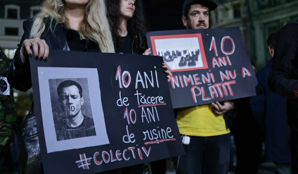 Marș de comemorare la 10 ani de la tragedia din Clubul Colectiv. Mii de oameni își strigă nemulțumirile: „Vrem spitale, NU catedrale”