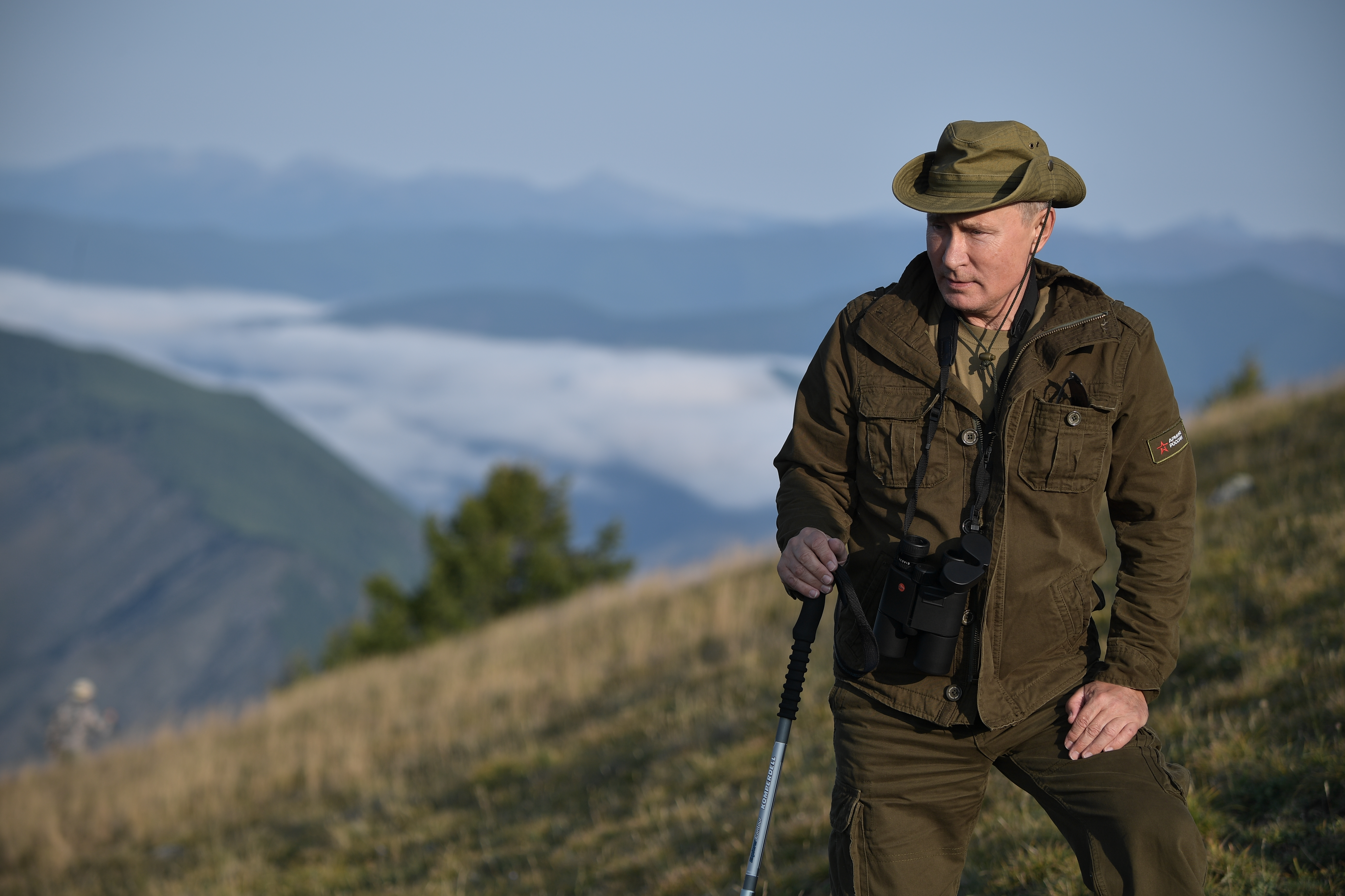 FOTO | Imagini din ultima vacanță de vară a lui Vladimir Putin. Președintele Rusiei nu s-a mai pozat la bustul gol