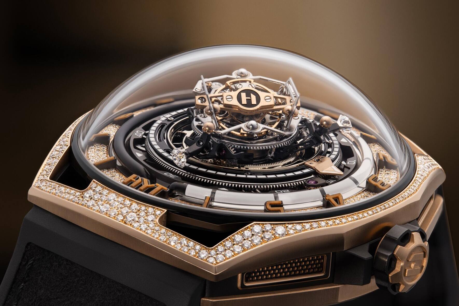 Conical Tourbillon Infinity Diamonds