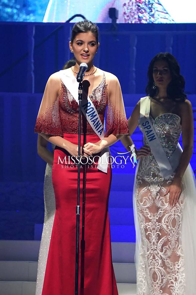 GALERIE FOTO/ O arădeancă de 19 ani a obținut locul 4 la Miss Internaţional, în Japonia. Bianca Tirsin a reușit performanța să se claseze în top 5 doi ani consecutiv