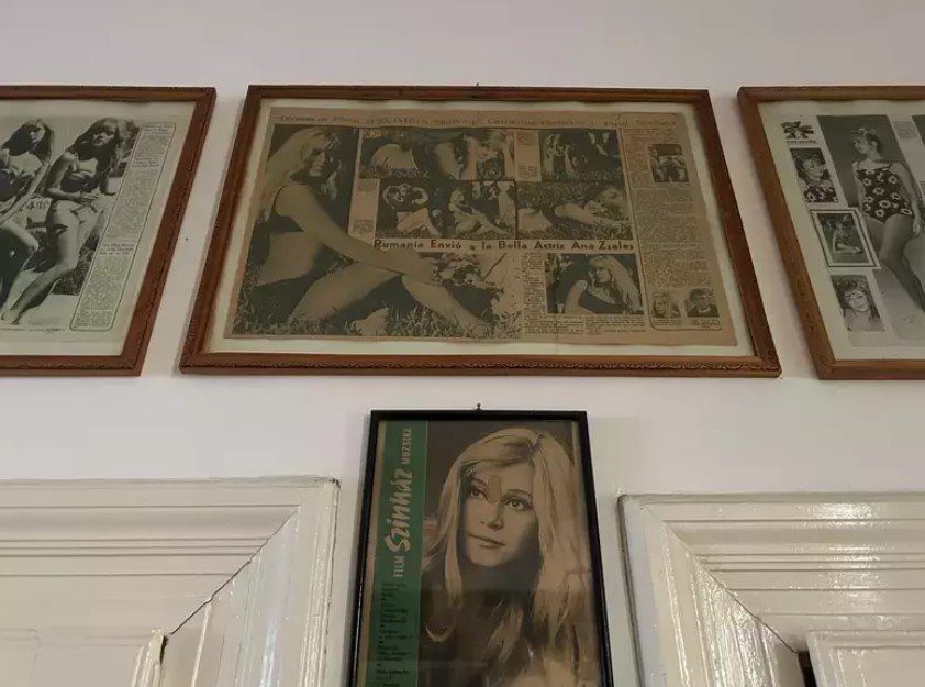 Imagini exclusive din casa în care locuiește Anna Szeles, fosta soție a lui Florin Piersic. Apartamentul din Budapesta este plin de fotografii și amintiri