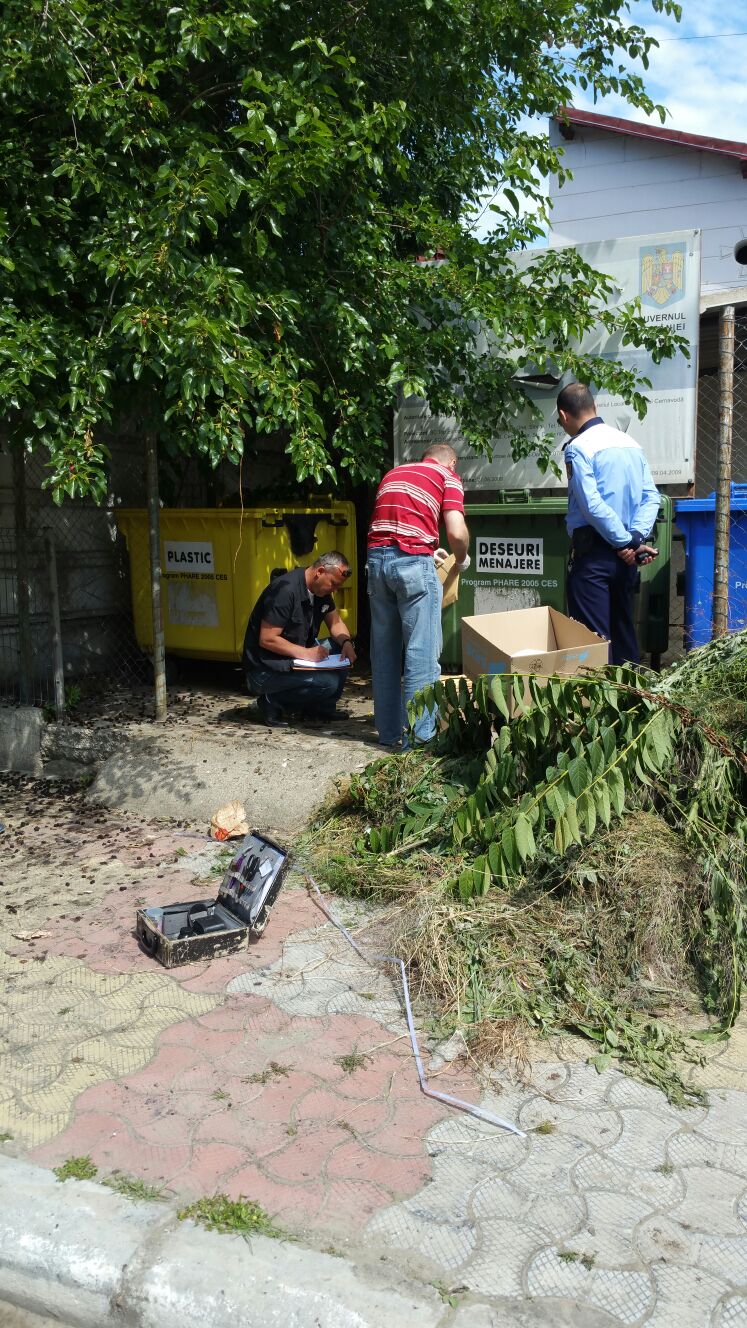 REZULTATE ALEGERI LOCALE 2016 | Buletine de vot aruncate în coşurile de gunoi din sediul Poliţiei Locale Cernavodă! GALERIE FOTO