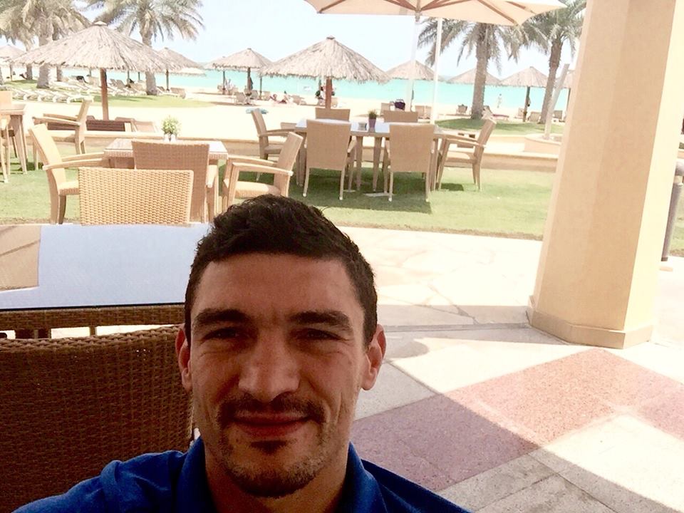 Claudiu Keşeru a găsit metoda împotriva căldurii din Qatar / FOTO ÎN ARTICOL