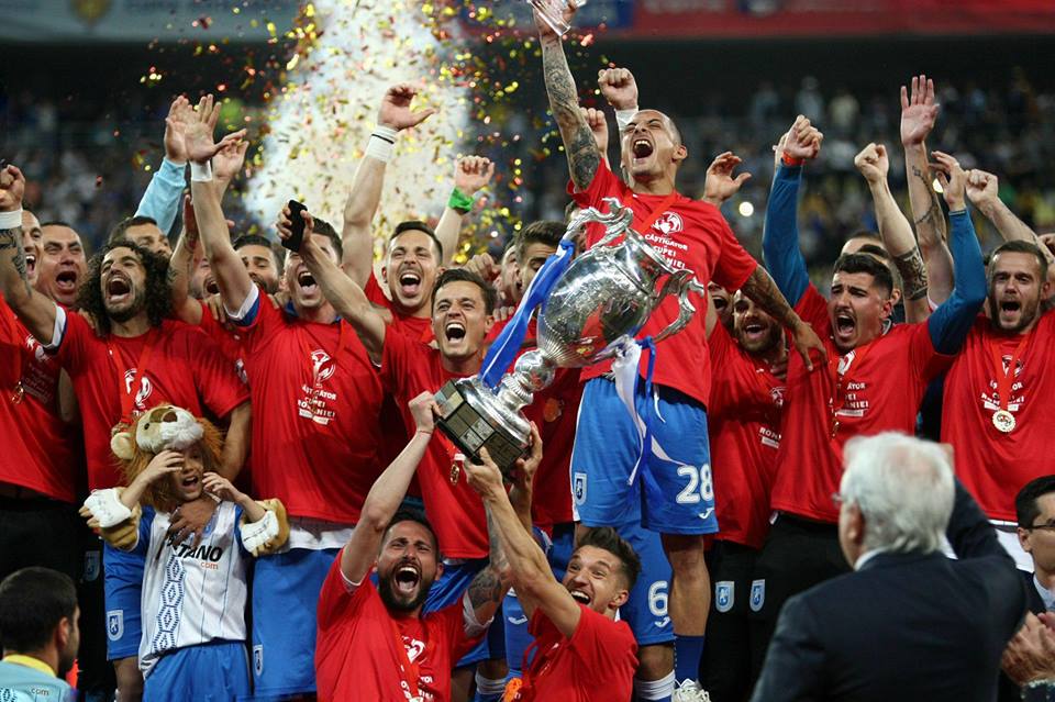 LIVEBLOG Finala Cupei României la fotbal, CSU Craiova - Hermannstadt 2-0. Goluri pentru Gustavo și Mitriță. Primul trofeu pentru noua echipă a Craiovei | GALERIE FOTO