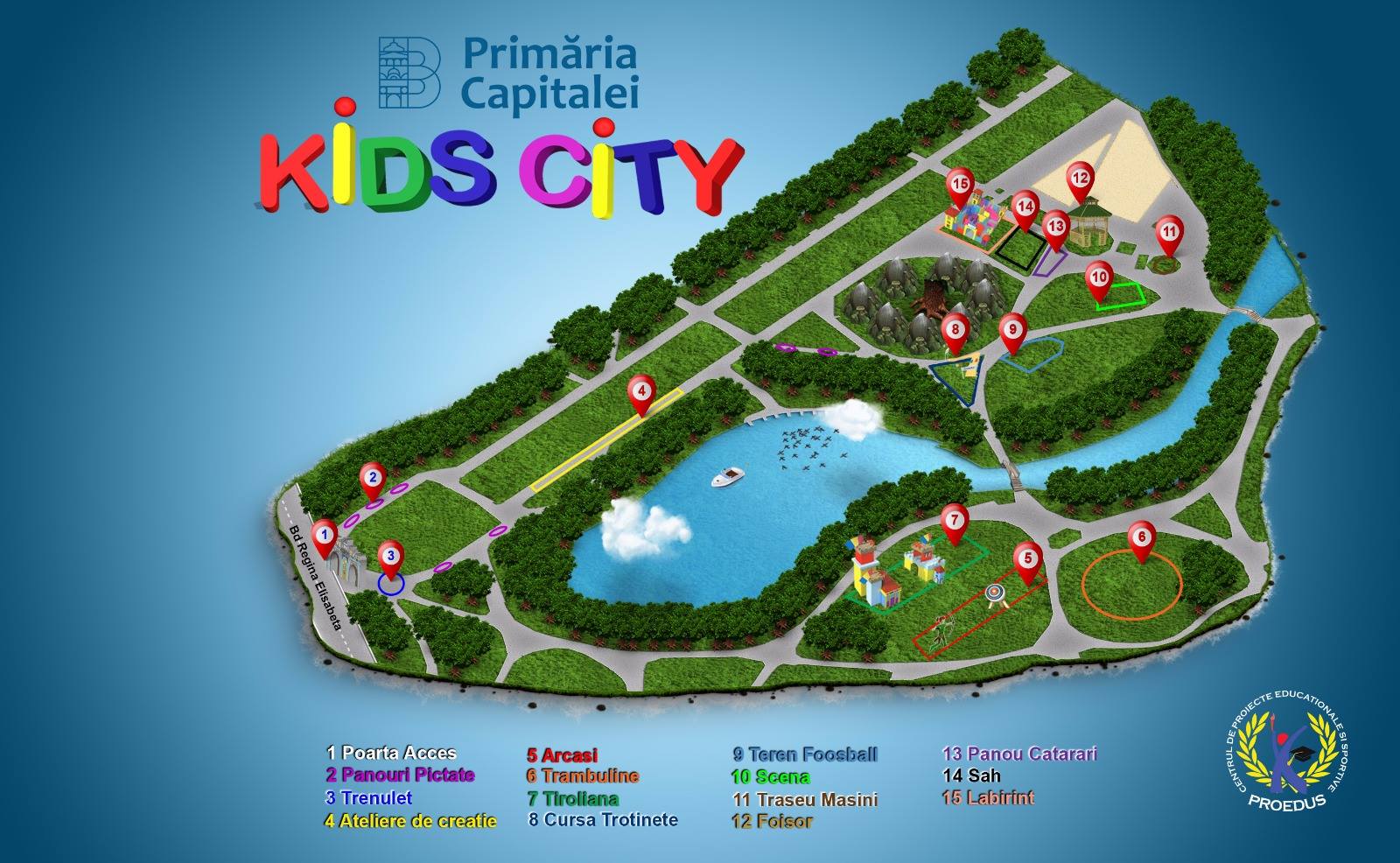 FOTO / Zilele Bucureștiului 2018. Concerte și spectacole pentru copii în Parcul Circului și Parcul Cișmigiu