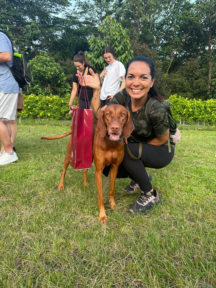 Szingapúrban mutatkoztak be a magyar vizslák