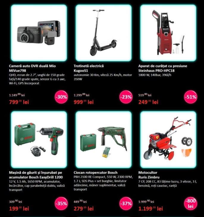 Reduceri eMAG de Black Friday 2020 au început. Vezi care sunt cele mai bune oferte din catalogul eMAG