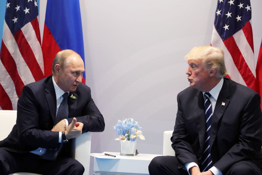 FOTO&VIDEO/ Prima întâlnire oficială între Donald Trump și Vladimir Putin. SUA și Rusia au ajuns la un acord privind încetarea focului în Siria