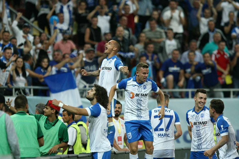 LIVEBLOG Finala Cupei României la fotbal, CSU Craiova - Hermannstadt 2-0. Goluri pentru Gustavo și Mitriță. Primul trofeu pentru noua echipă a Craiovei | GALERIE FOTO