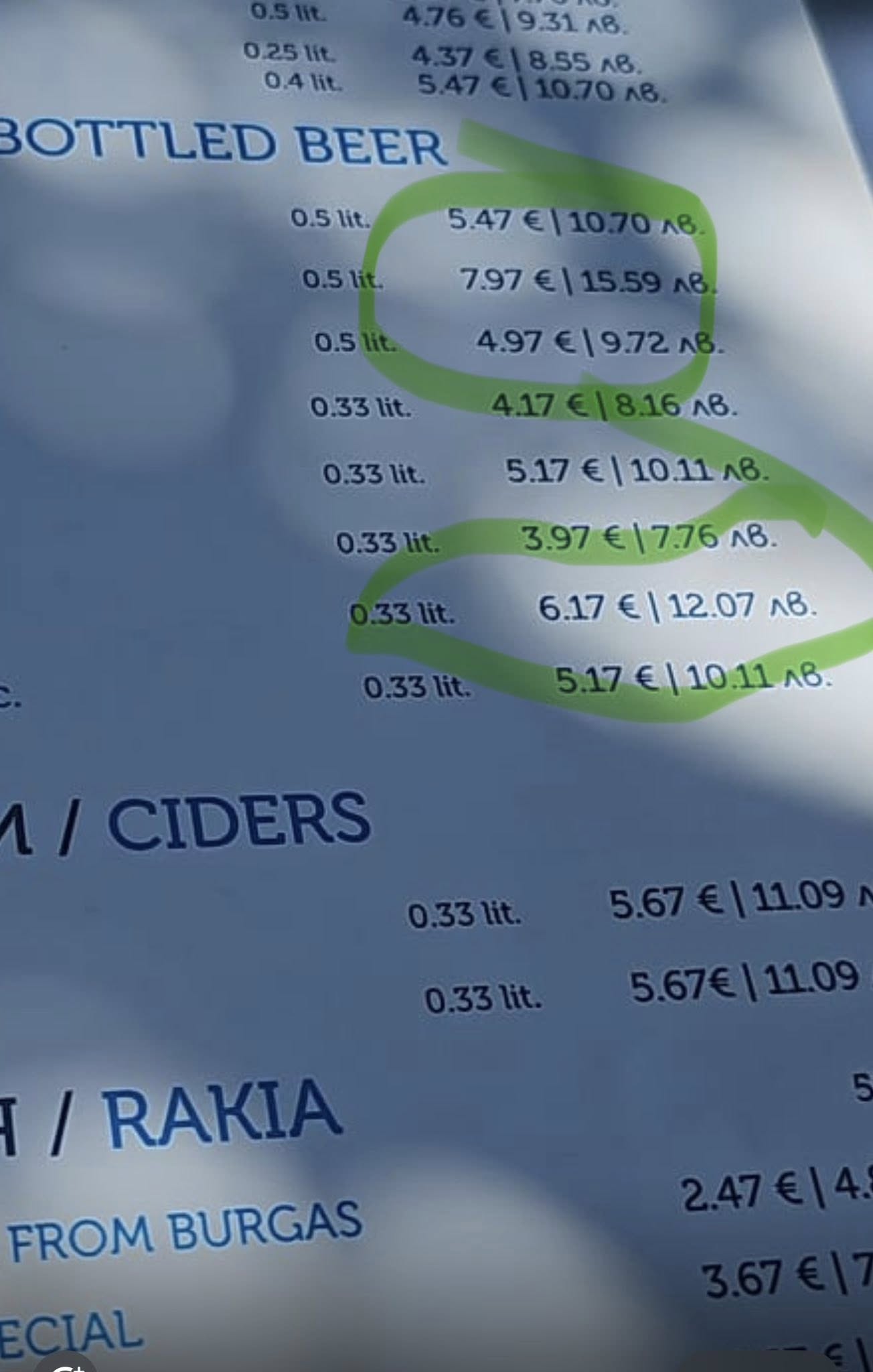 Cât costă berea la terasele din Balcic în mai 2026: „Prețuri-șoc în Bulgaria! Ca în Grecia sau Italia”