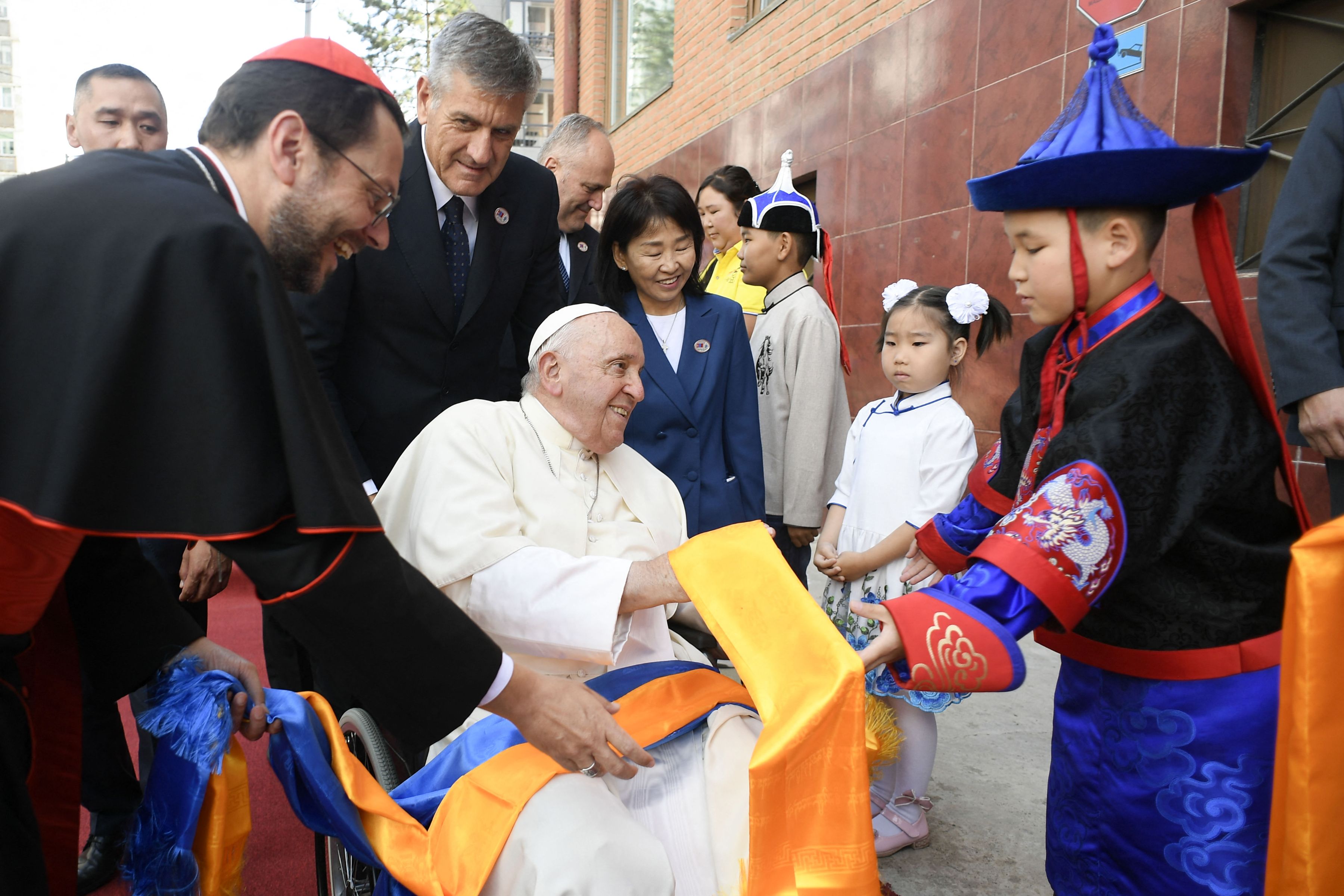 Vizita Papei Francisc în Mongolia: Un zbor de 10 ore și 8.000 de km pentru cei 1.500 de catolici din țară