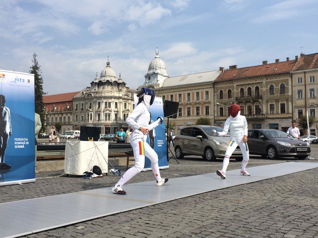 FOTO / Campionii scrimei românești au făcut spectacol la Cluj-Napoca!